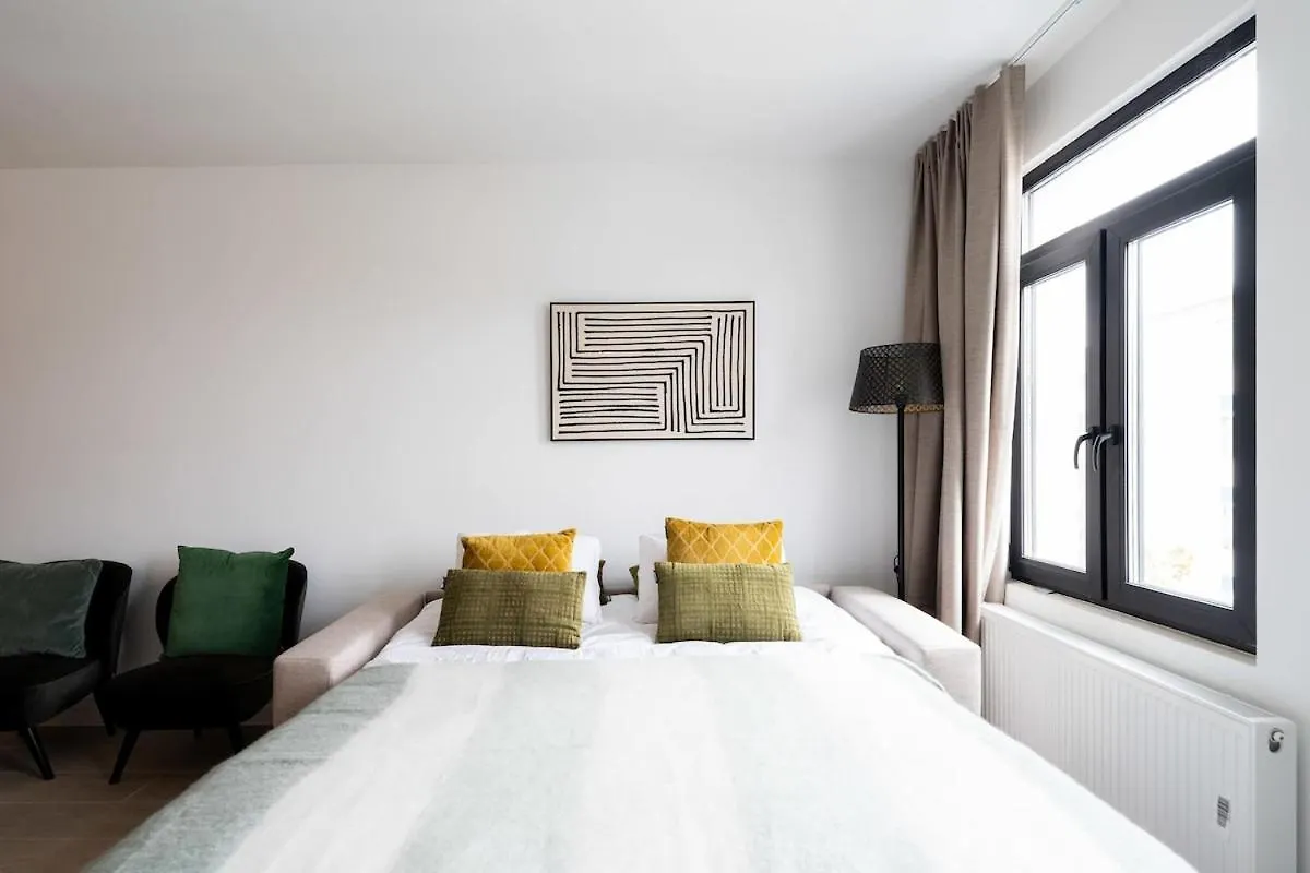 Modern 6-Guest Apartment In Central Antwerp Belgium
